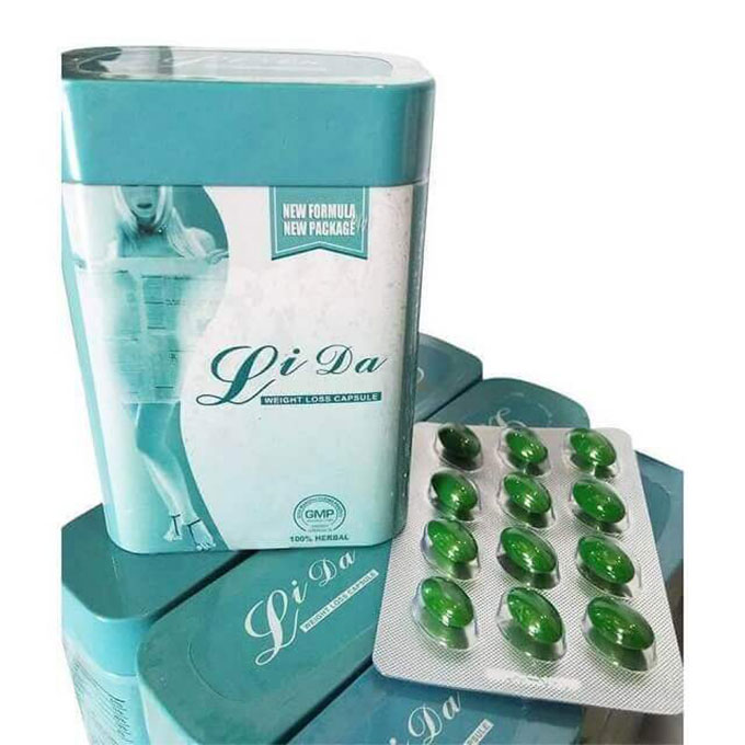 Viên uống giảm cân Lida Thái Lan, Hộp 36 viên