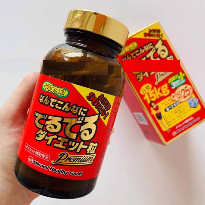 Viên uống giảm cân Minami Healthy Foods 15kg, Hộp 540 viên