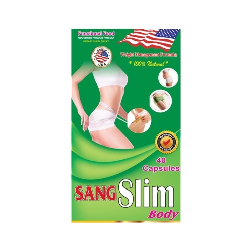 Viên uống giảm cân Sang Slim Body, Hộp 40 viên