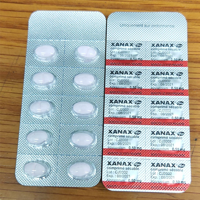Xanax 0.5mg Pfizer 3 vỉ x 10 viên