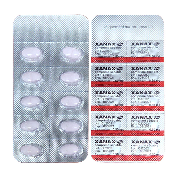Xanax 0.5mg Pfizer 3 vỉ x 10 viên