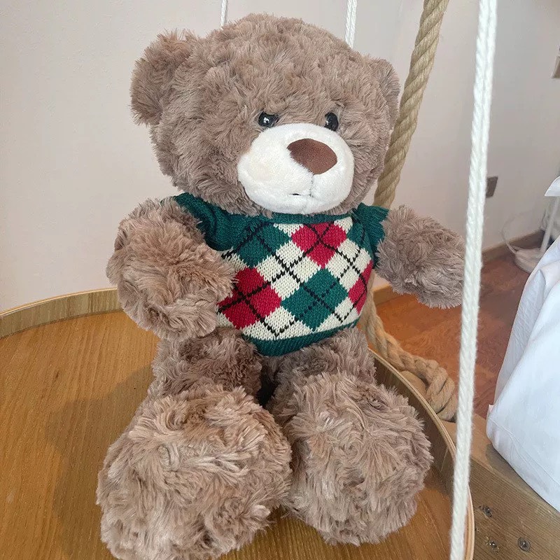 Gấu bông mặc áo len cao cấp Terry Teddy