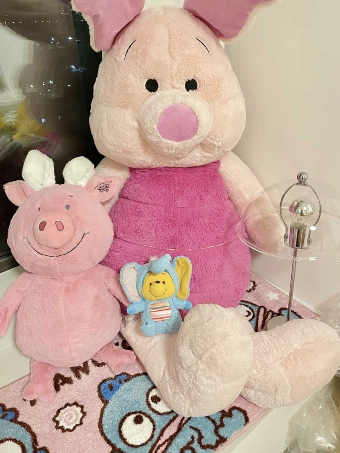 Gấu bông heo hồng Piglet 1m4