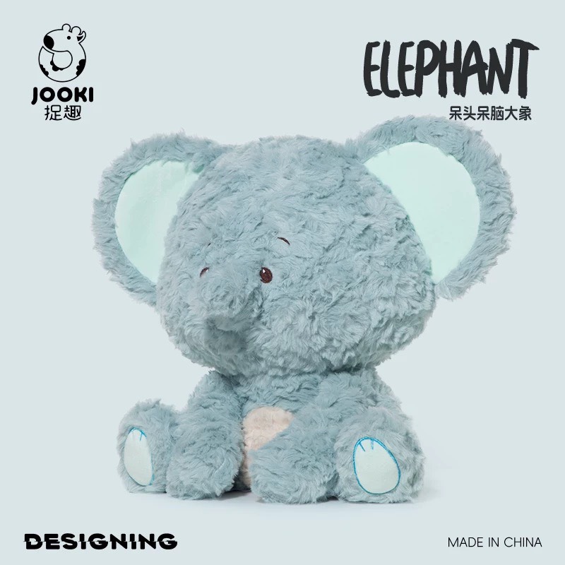 Gấu bông voi xanh mát lành 33cm