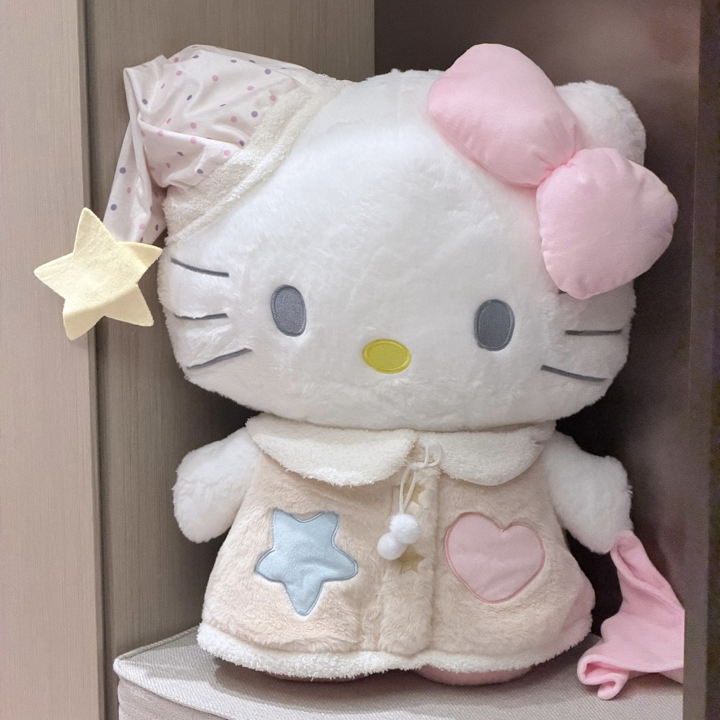Gấu bông Hello Kitty mặc áo ngủ cao cấp 45cm