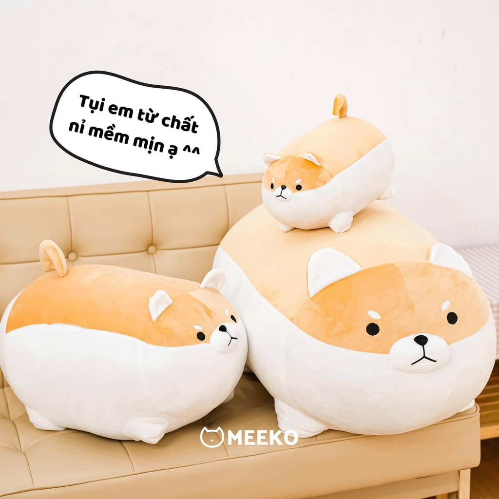 Gấu bông Corgi Dugi mập tròn