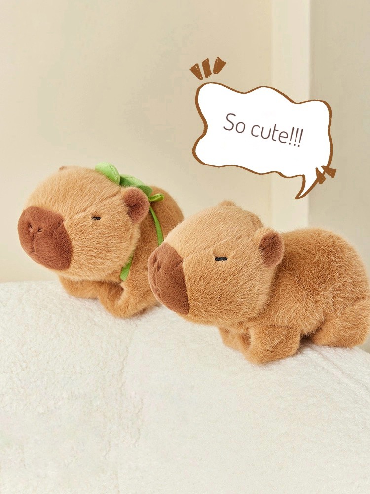 Vòng tay chuột lang capybara đeo ba lô rùa