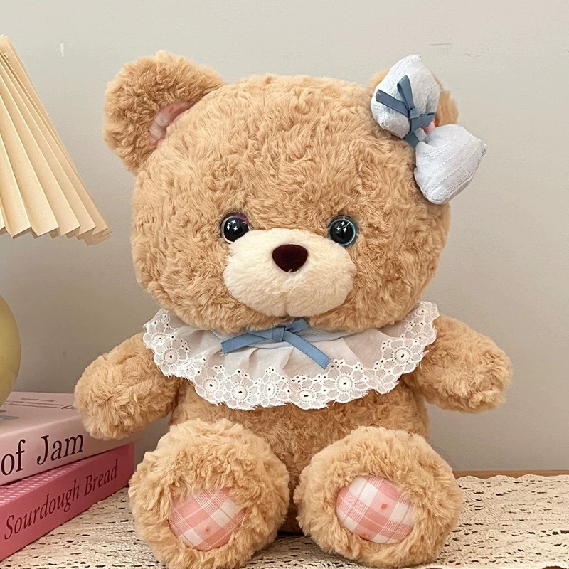 Hội gấu bông mắt sao lấp lánh 30cm