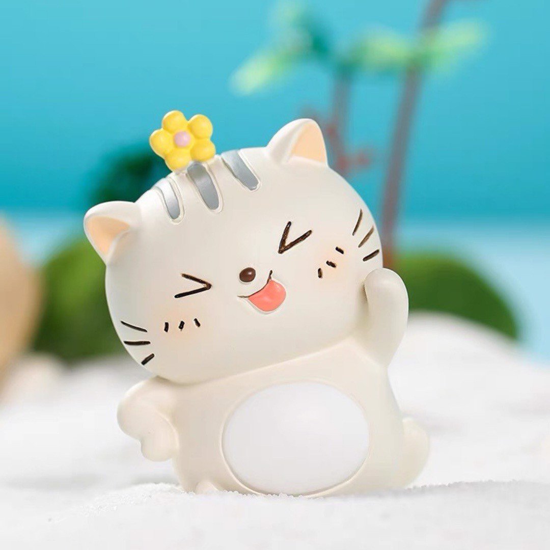 Decor Mèo Miao Kitten May Mắn