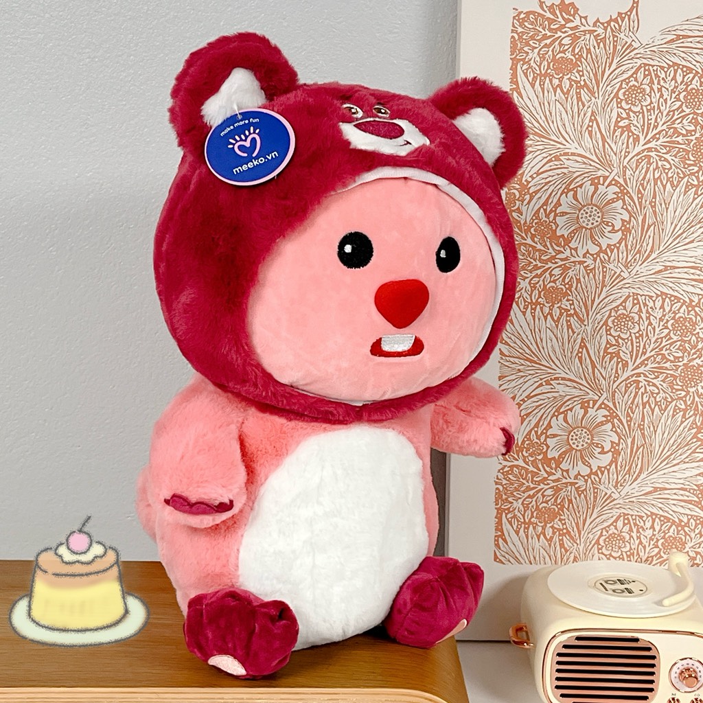 Gấu bông Hải Ly Loopy Cosplay