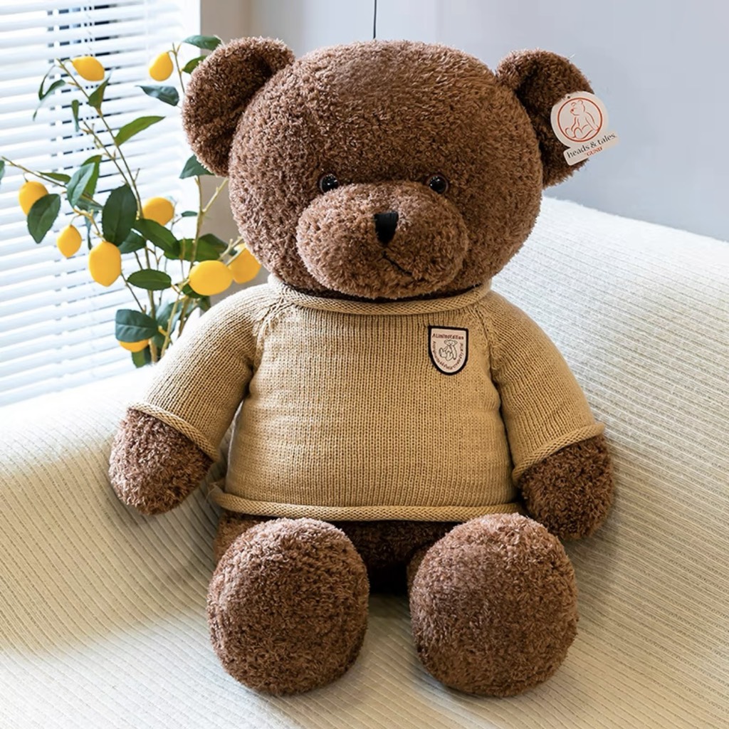 Gấu bông Teddy lông xù mềm mại