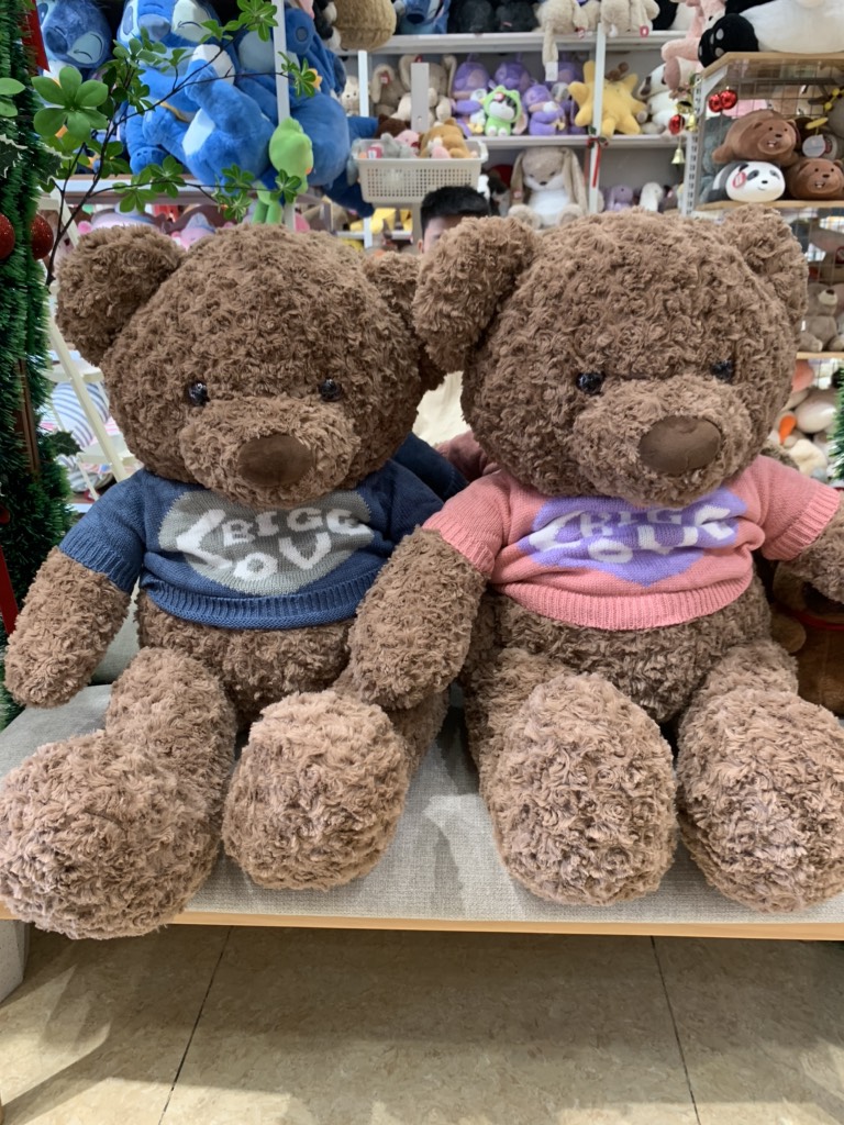 Gấu bông Teddy nâu Big Love