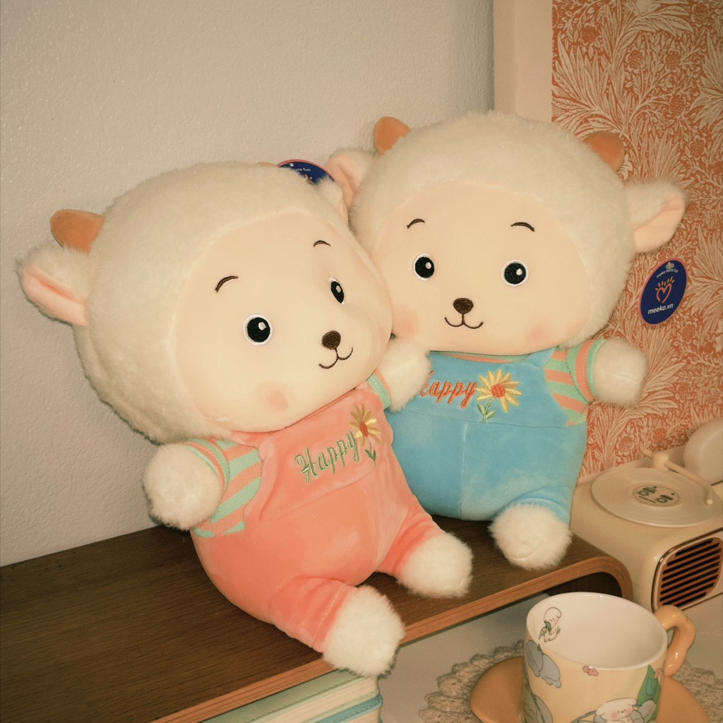 gấu bông con cừu non 30cm