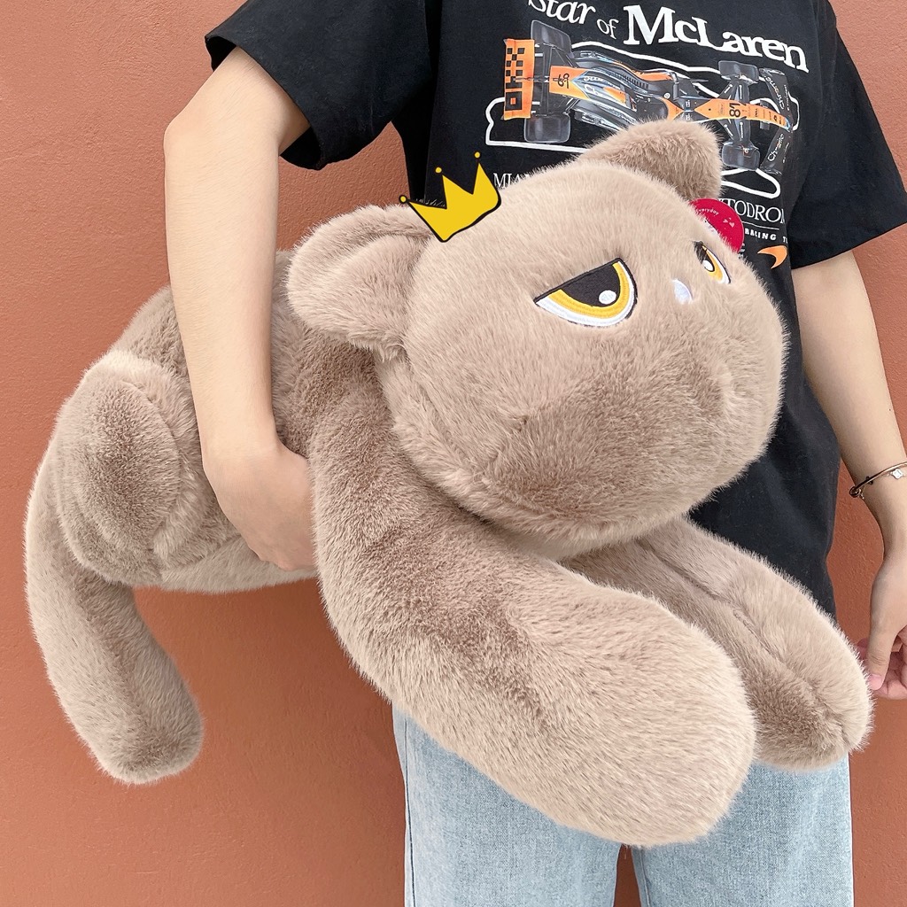 Gối ôm mèo mắt xéo Neko Chan 60cm