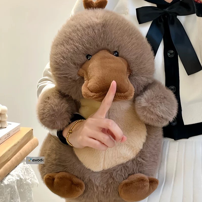 Gấu bông thú mỏ vịt bụ bẫm