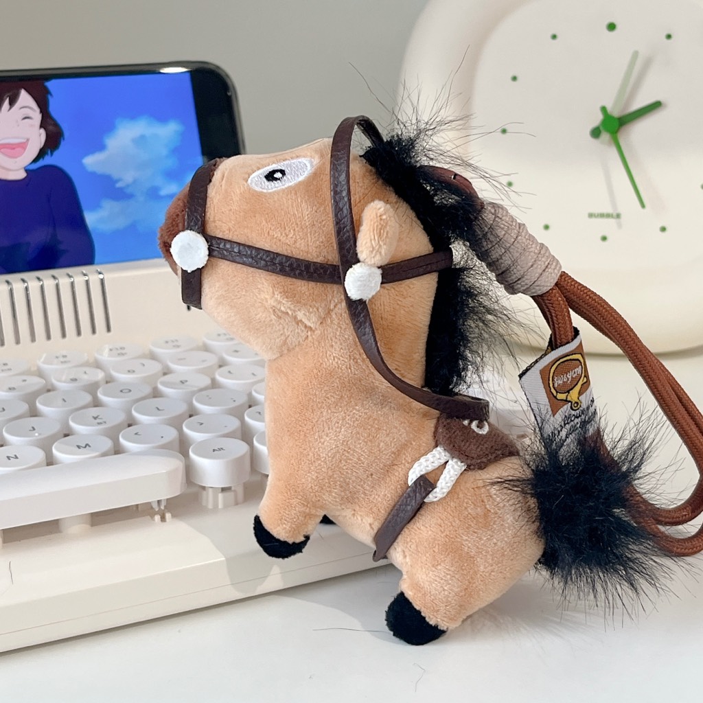 Móc khoá ngựa ngố