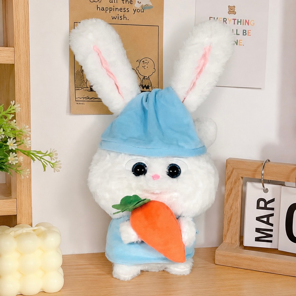 Gấu bông Thỏ Snowball đại ca bông tuyết