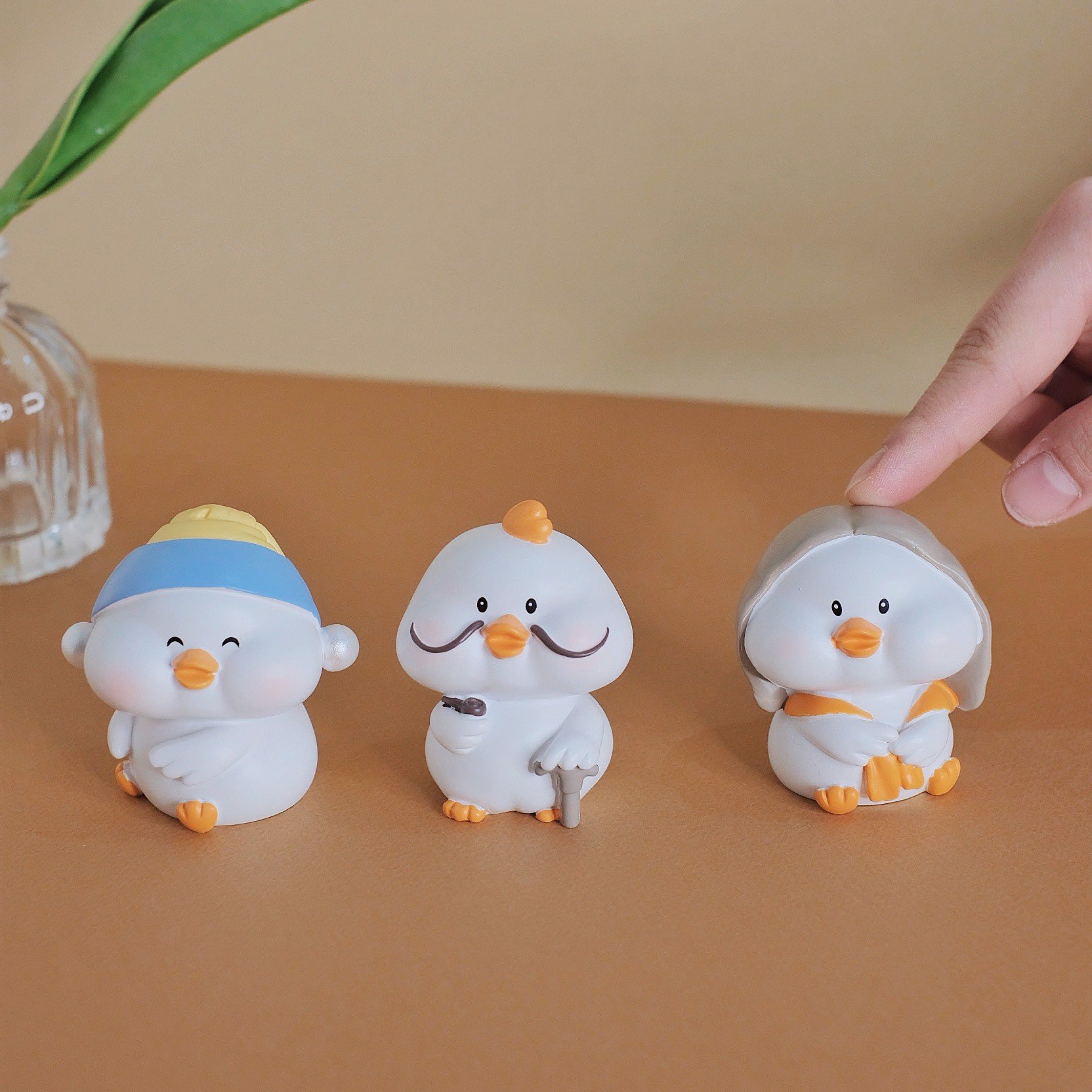 Set Decor 6 bé nhà vịt Duki