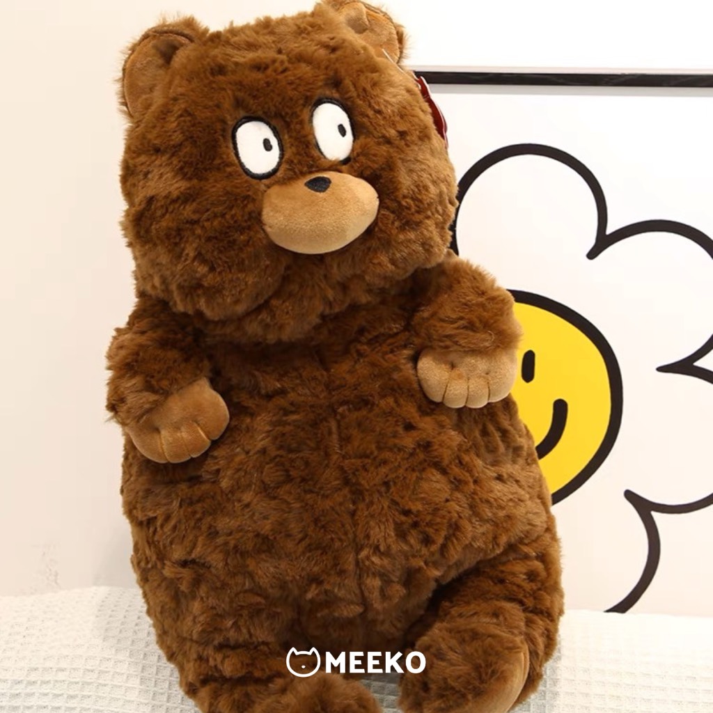 Gấu bông nâu Poca Bear 40cm