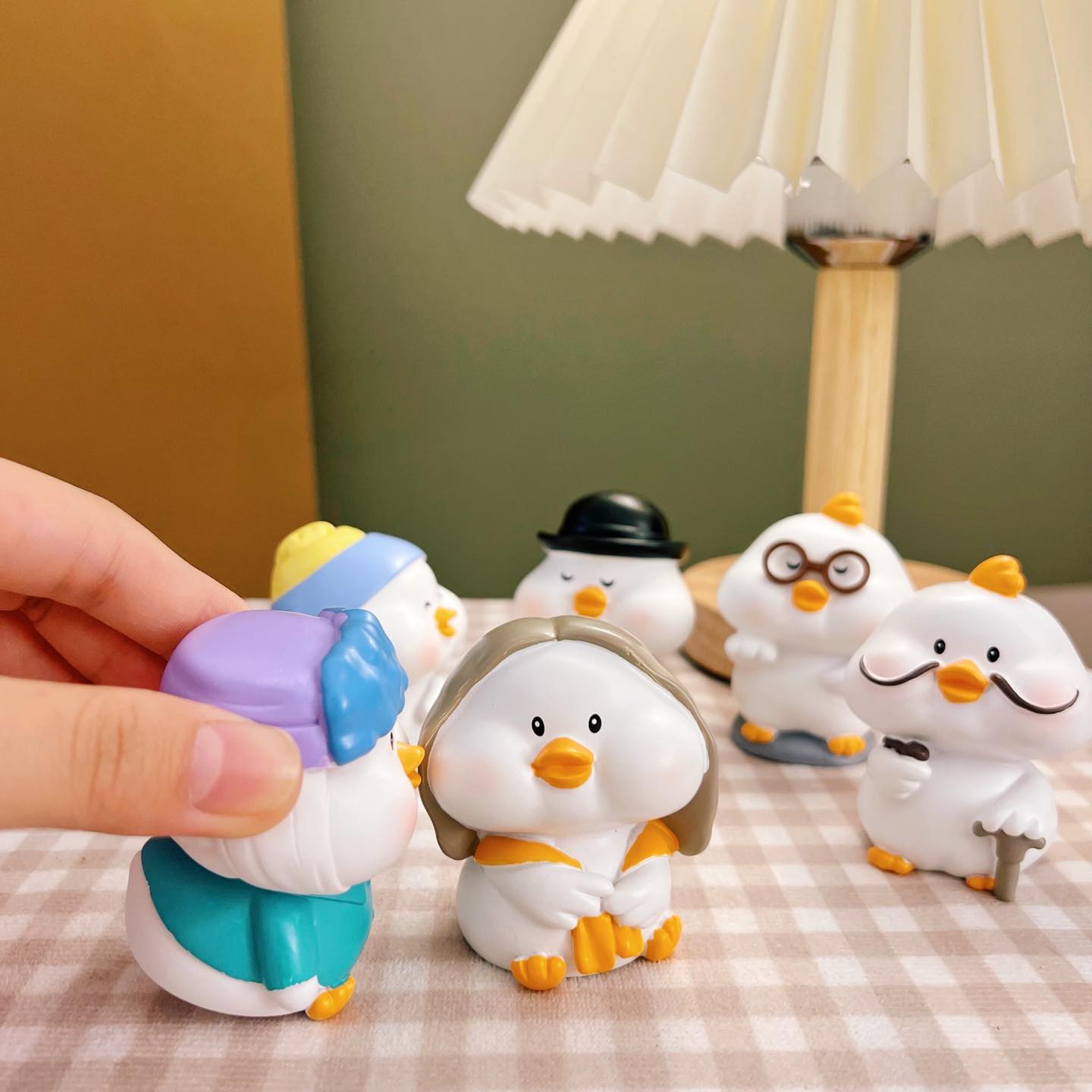 Set Decor 6 bé nhà vịt Duki