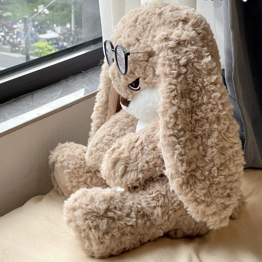 Gấu bông Thỏ bunny mặt quạo