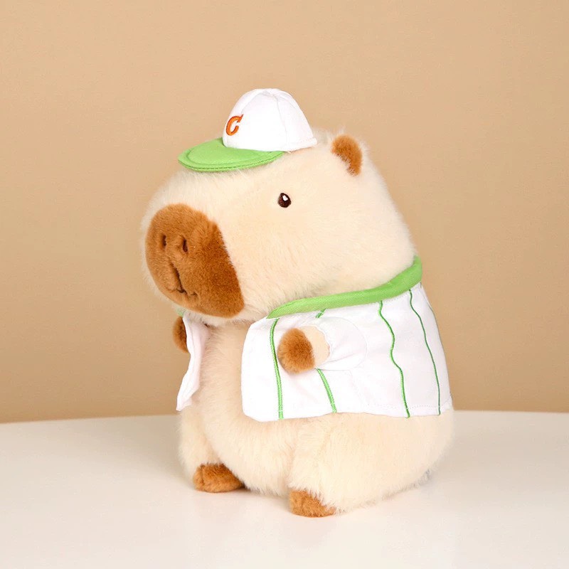 Gấu bông Capybara cầu thủ bóng chày | Meeko