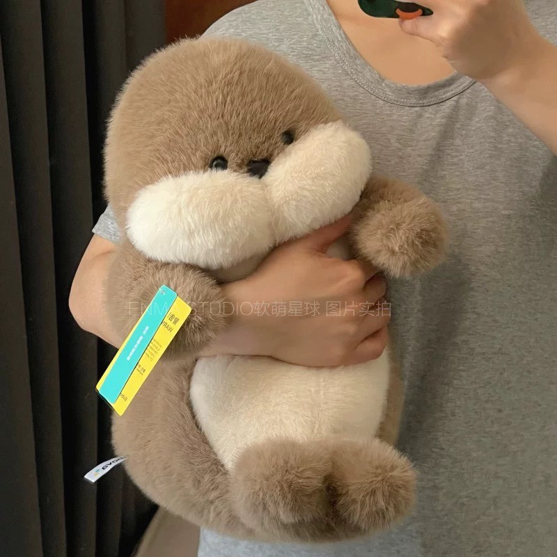 Rái cá bông tròn xoe