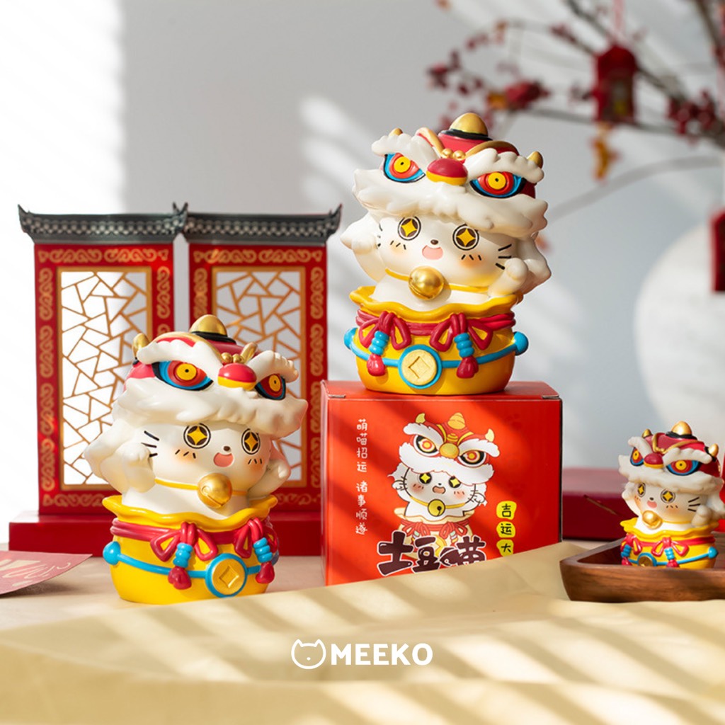 Mèo Miao kỳ lân may mắn