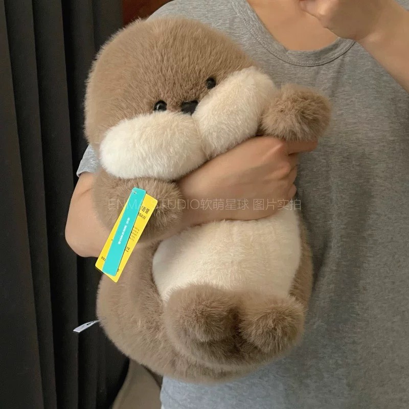 Rái cá bông tròn xoe