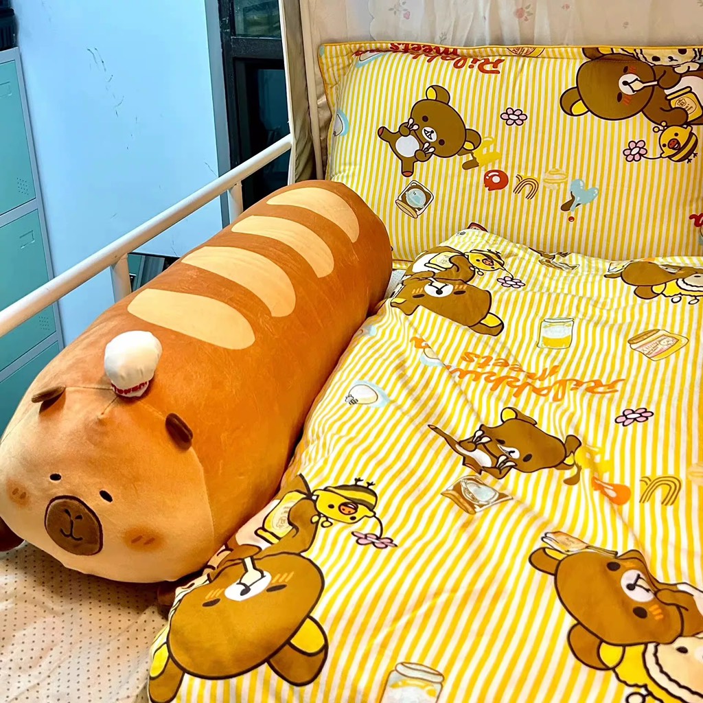 Gối ôm bánh mỳ Capybara 90cm