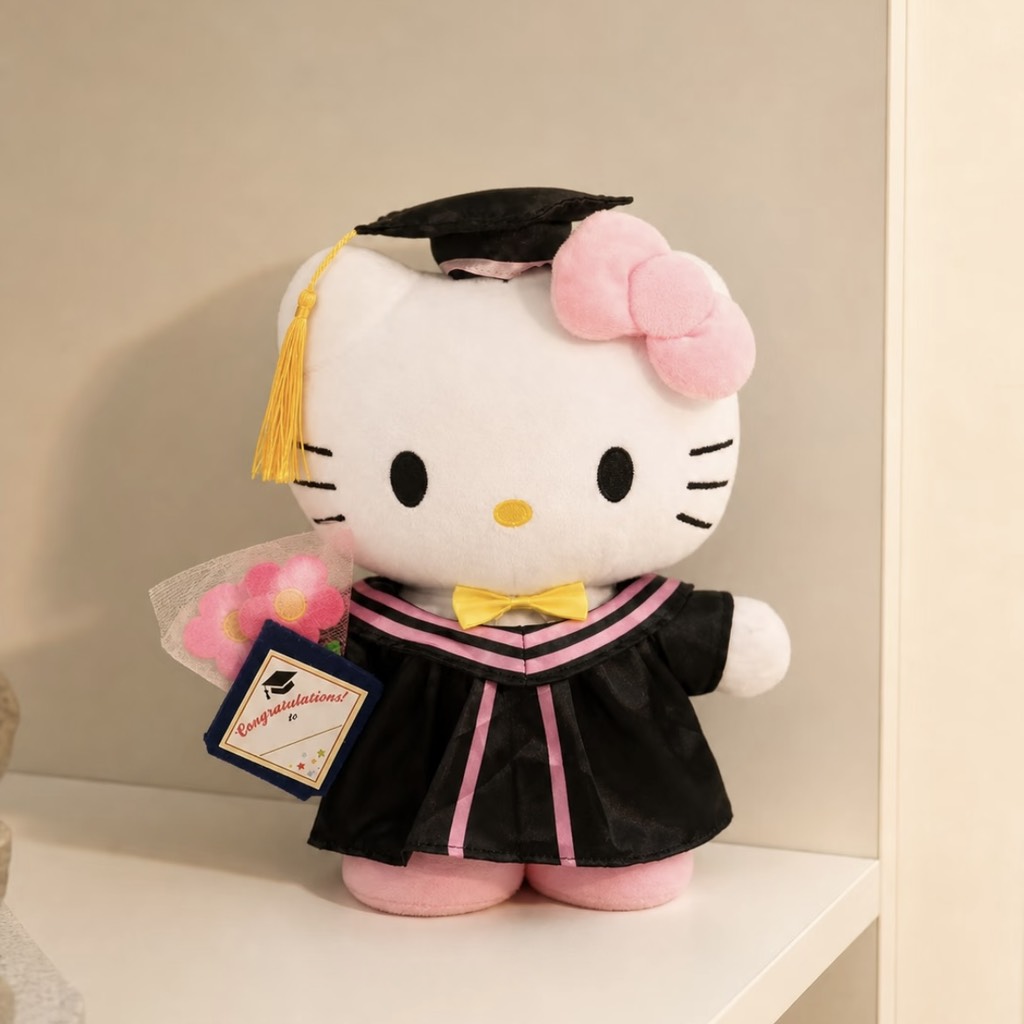 Hello Kitty tốt nghiệp 30cm