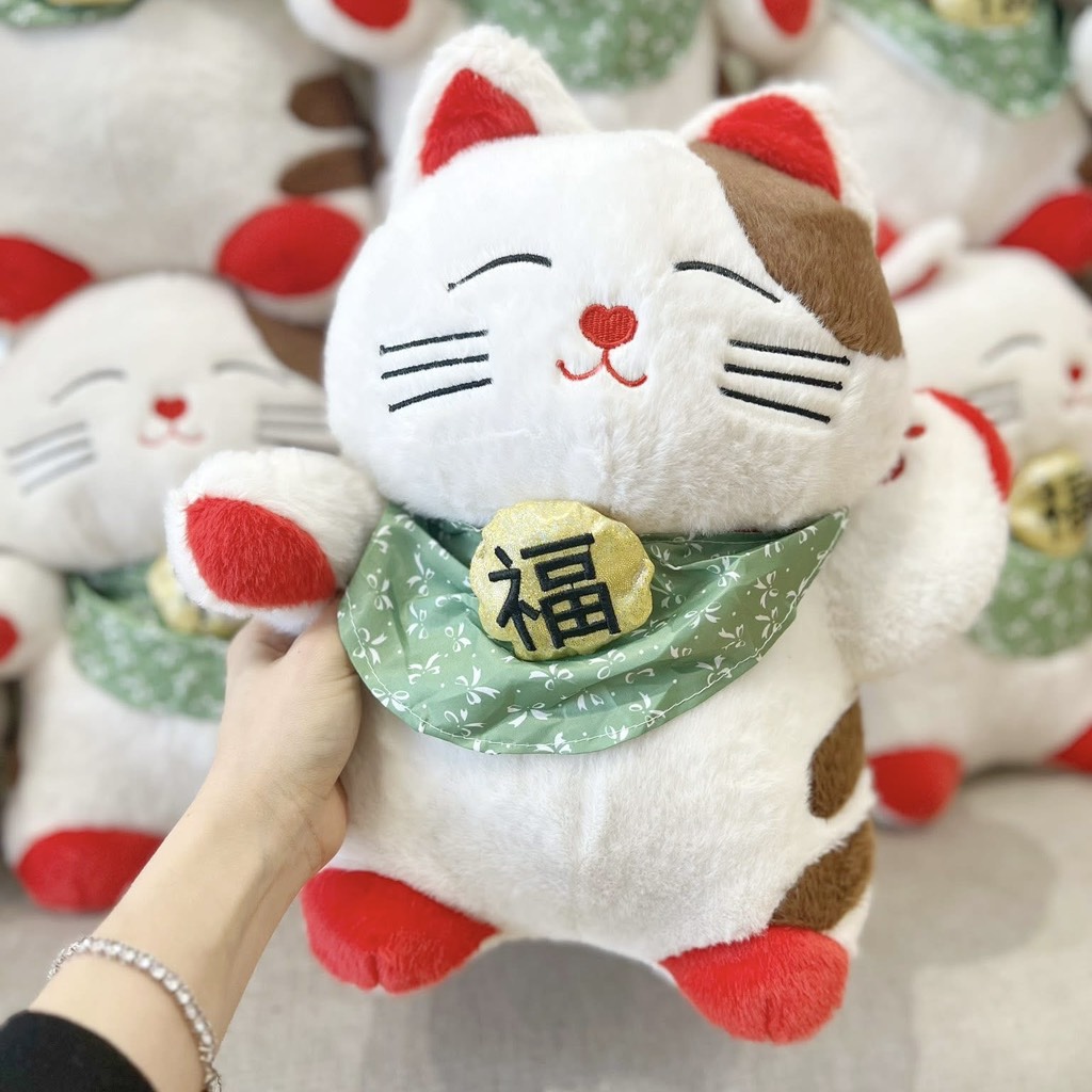 Gấu bông mèo thần tài 2026