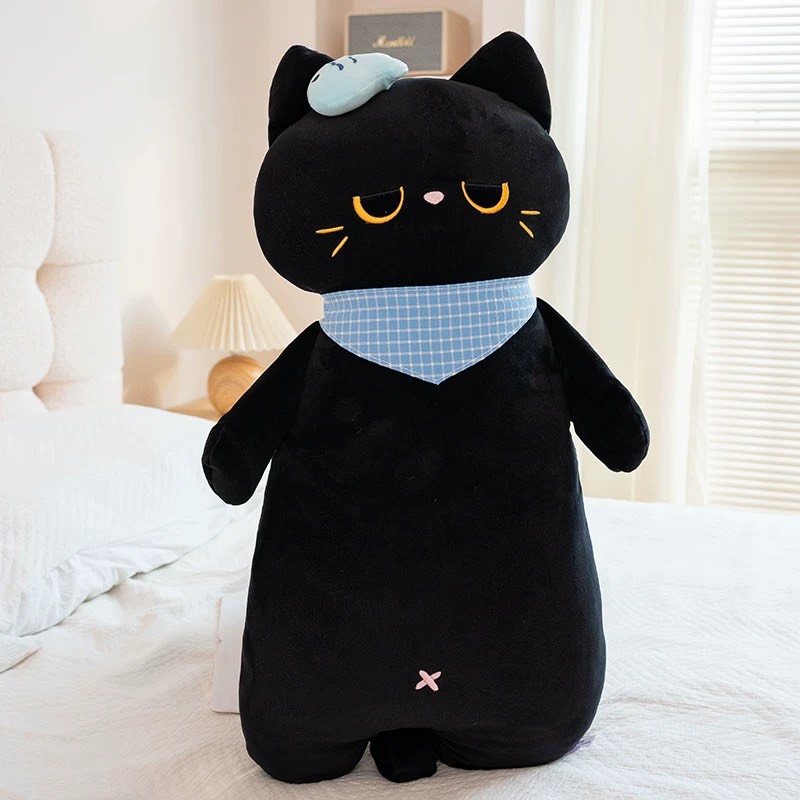Gối ôm mèo mịn
