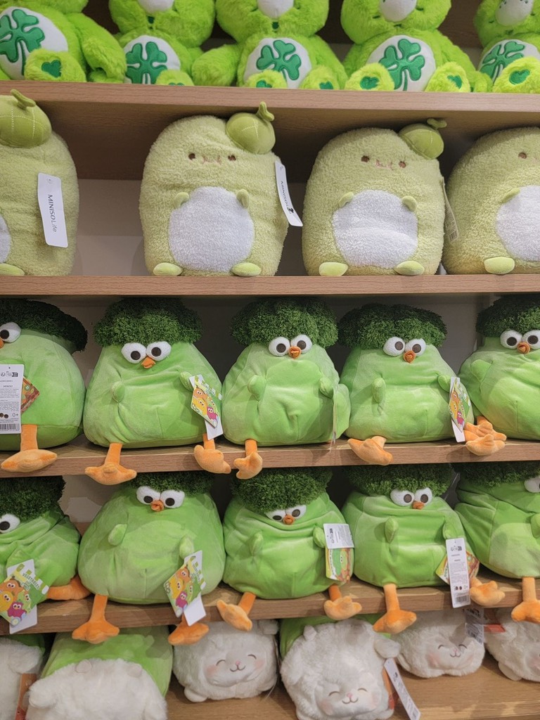 Gà bông súp pro lơ xanh