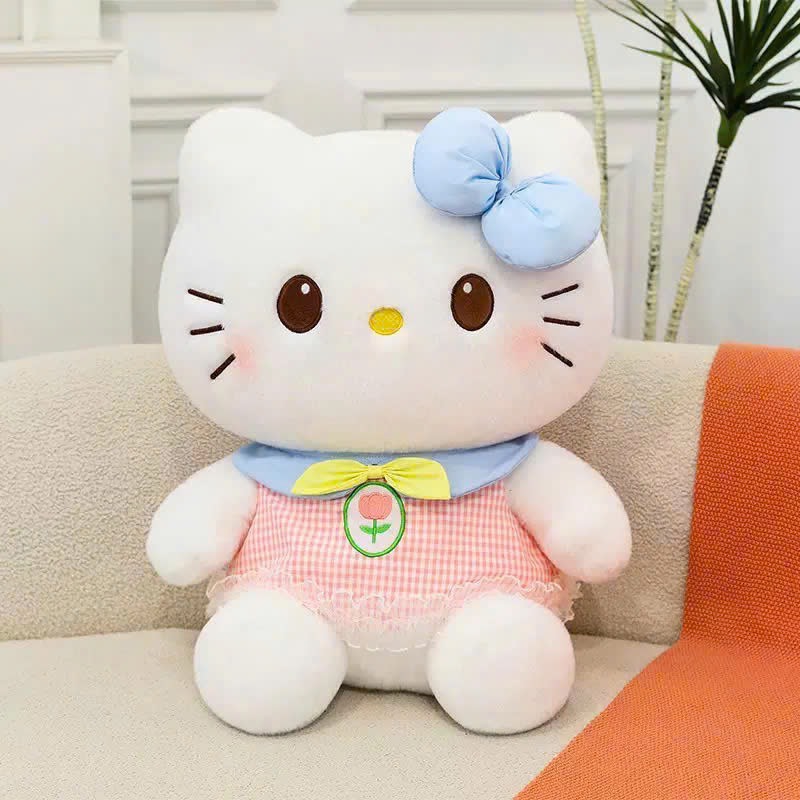 Hello kitty váy bông hoa