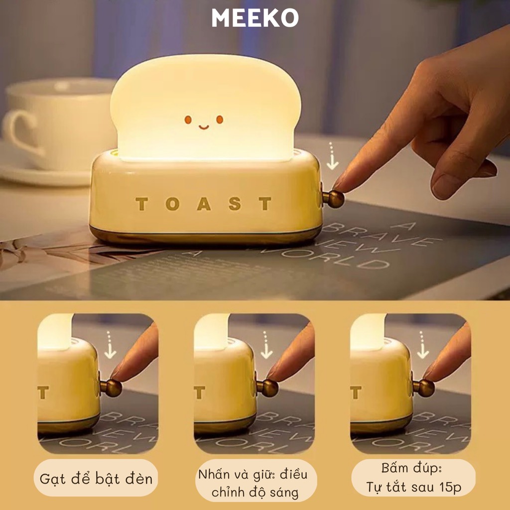 Đèn ngủ bánh mì Temo Lamp