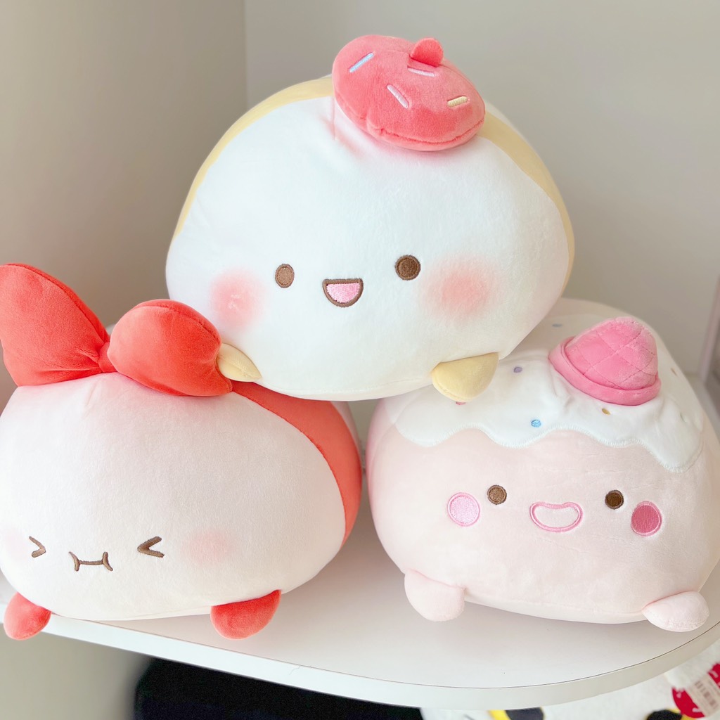 Gấu bông tròn xoe Miniso