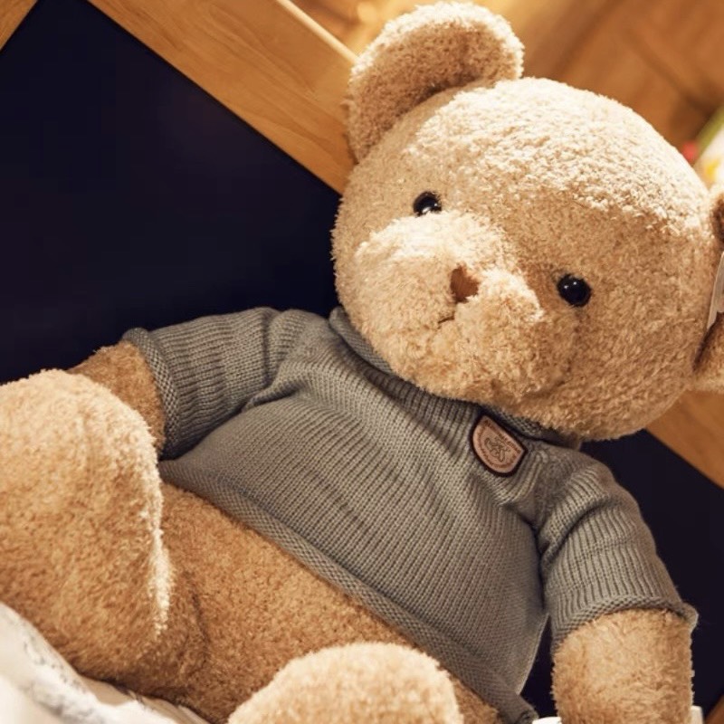 Gấu bông Teddy lông xù mềm mại