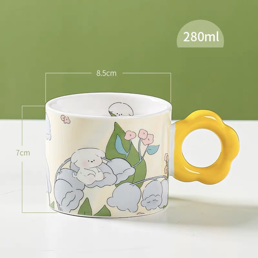 Bộ cốc sứ cao cấp Annie Cup