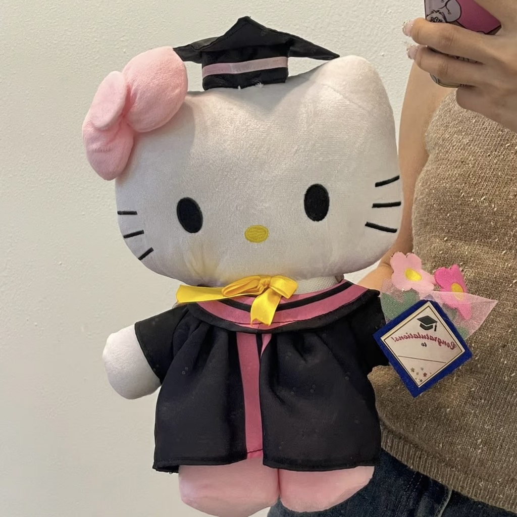 Hello Kitty tốt nghiệp 30cm