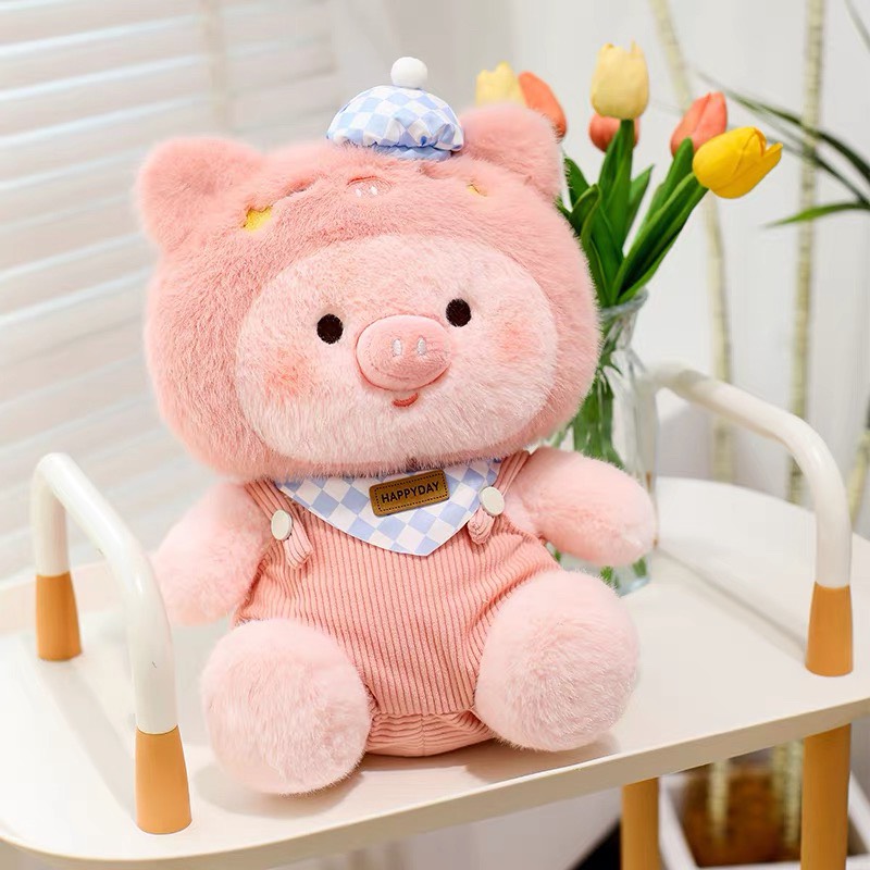 Gấu bông heo hồng Happyday