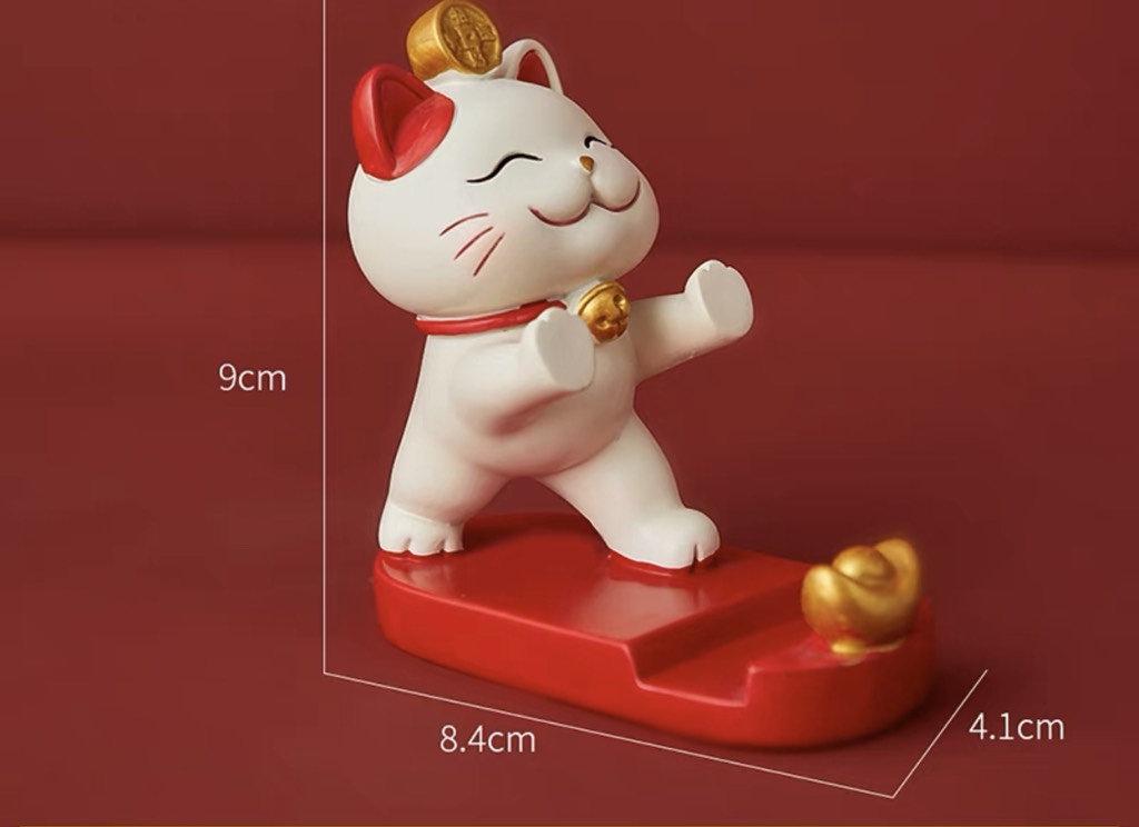 Giá đỡ điện thoại mèo thần tài Maneki