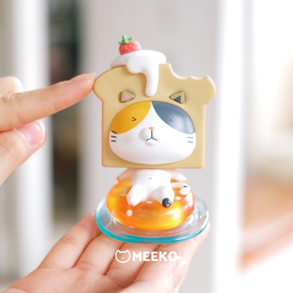 Decor Mèo đội bánh kẹo Summer Cat