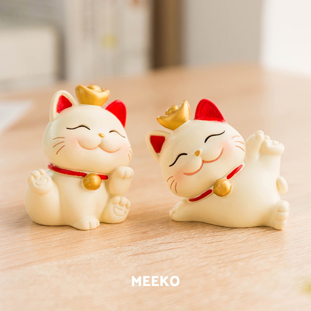 Mèo Thần Tài May Mắn Kichi Neko