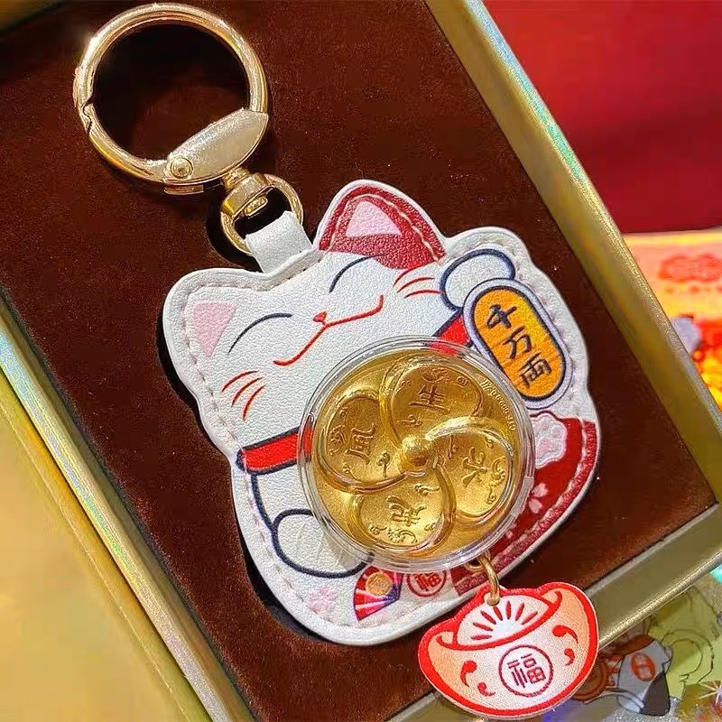 Móc khoá mèo thần tài Neko Charm