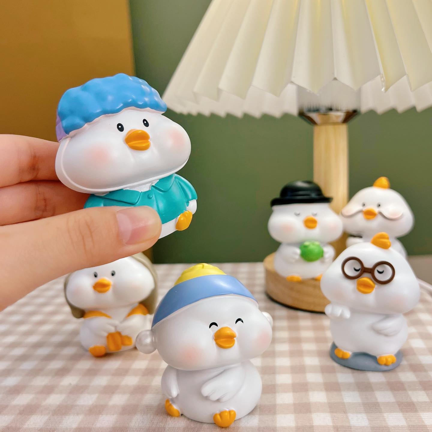 Set Decor 6 bé nhà vịt Duki