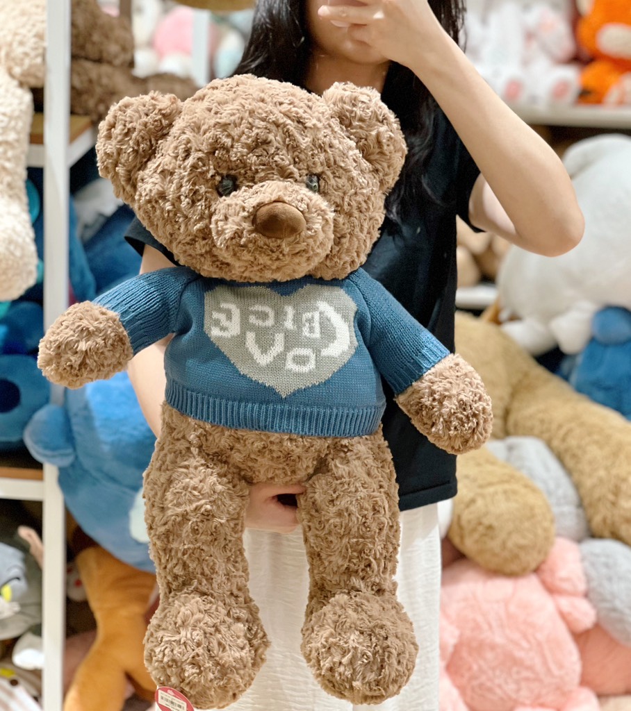 Gấu bông Teddy nâu Big Love
