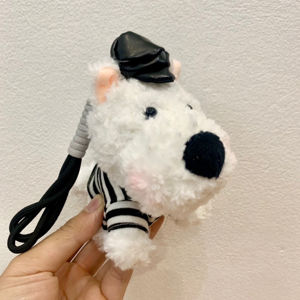 Móc khoá cún trắng Puppy iu