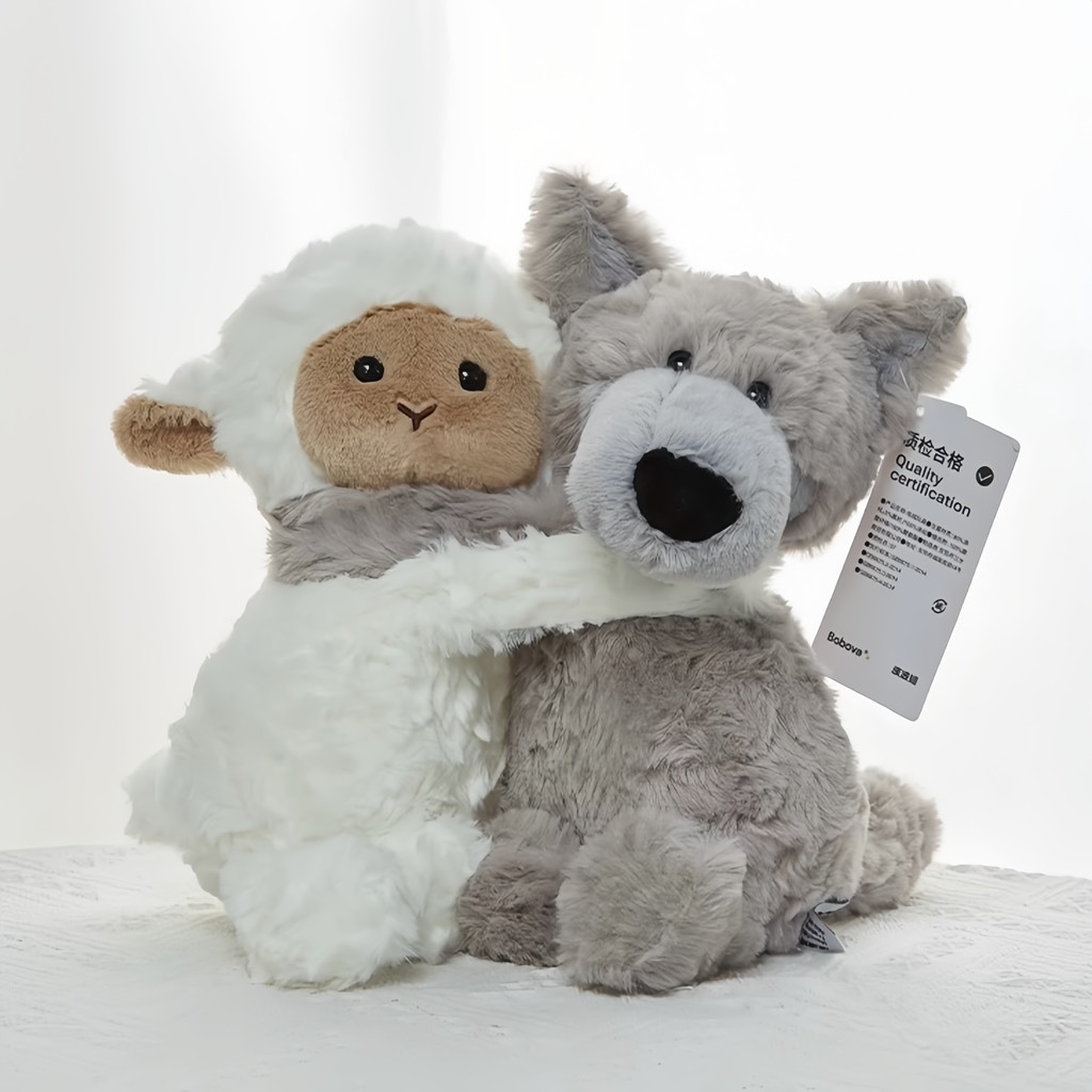 Gấu bông cặp đôi ôm nhau 22cm
