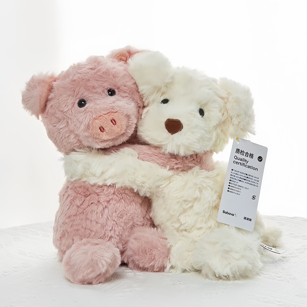 Gấu bông cặp đôi ôm nhau 22cm